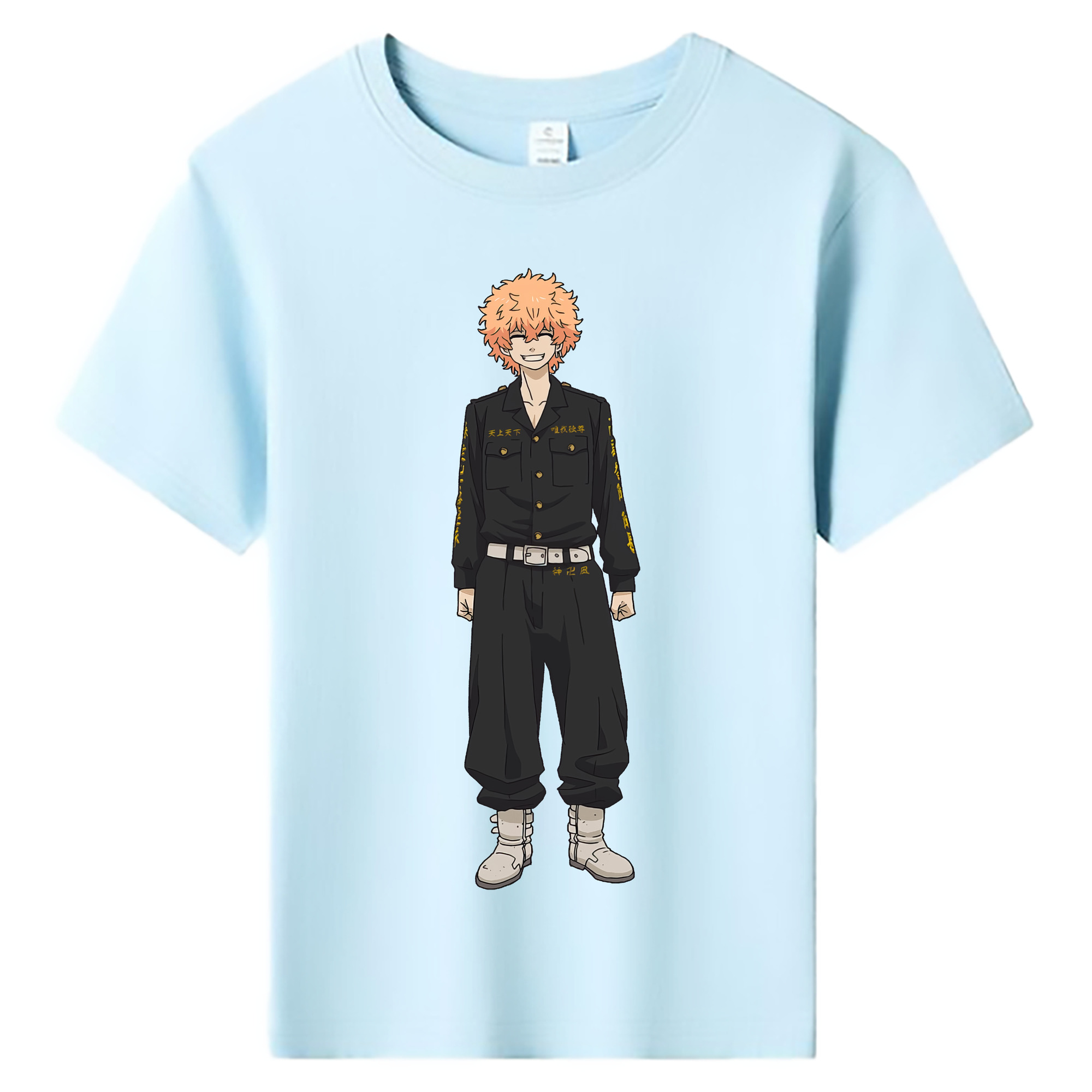 （画像用） 東京リベンジャーズ Tokyo Revengers 綿100％キッズTシャツ（フロントプリント）